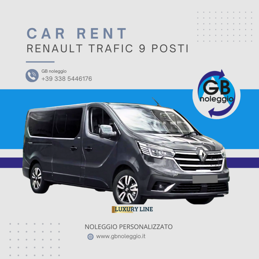 gb noleggio pulmino 9 posti