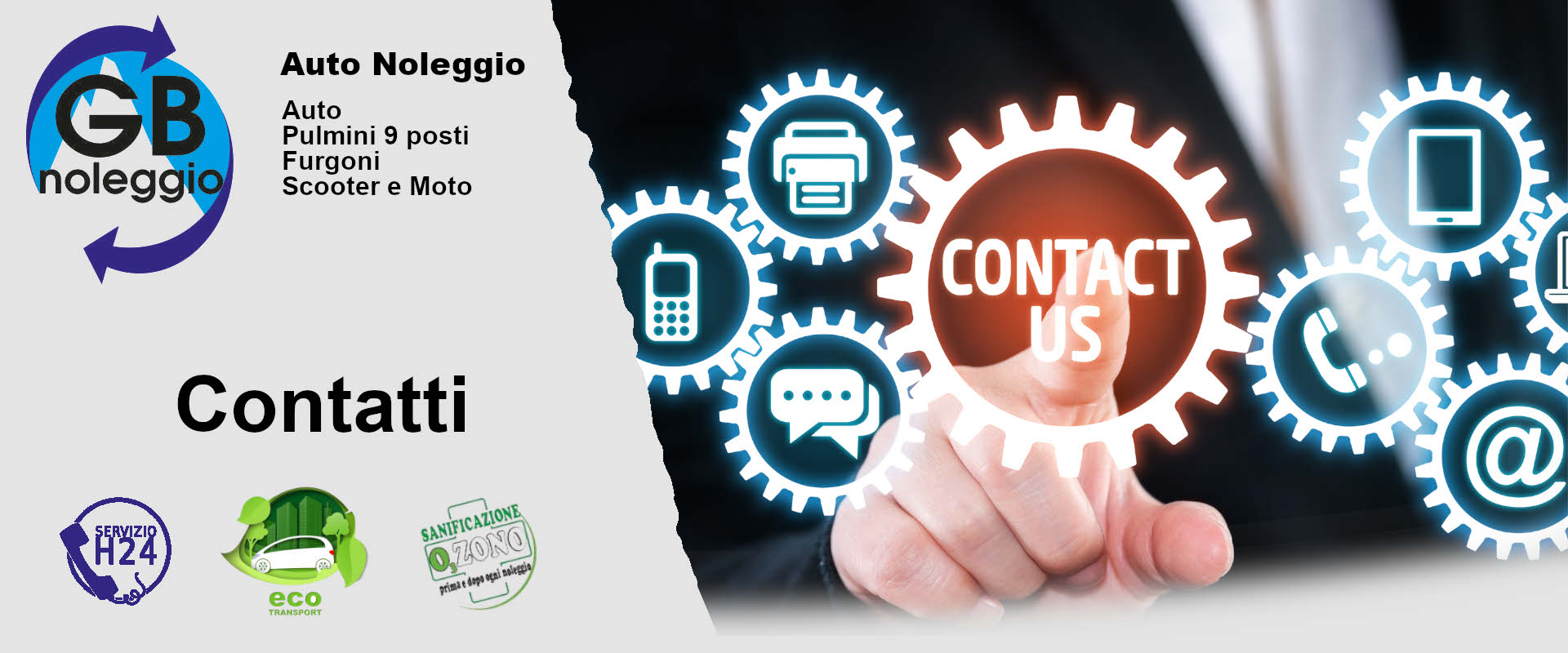 gb noleggio contatti