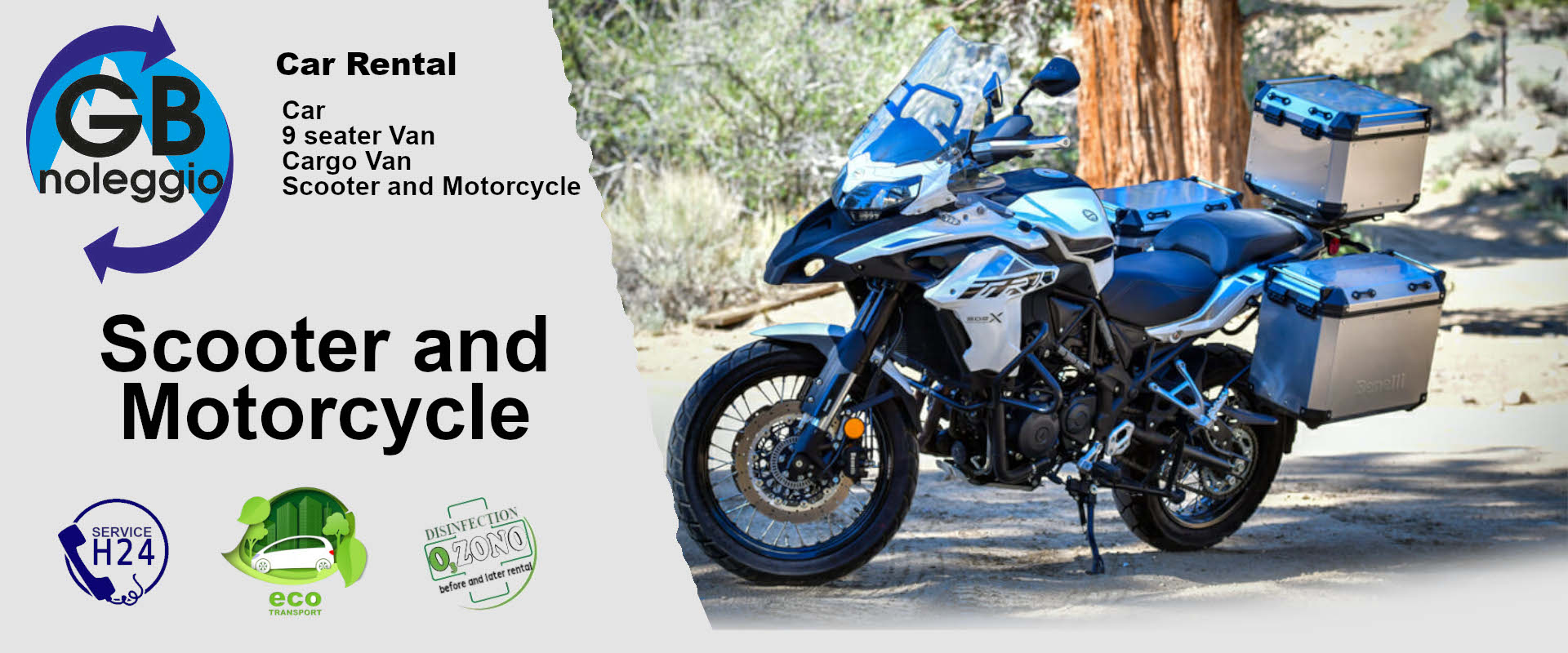 gb noleggio scooter and motorcycle
